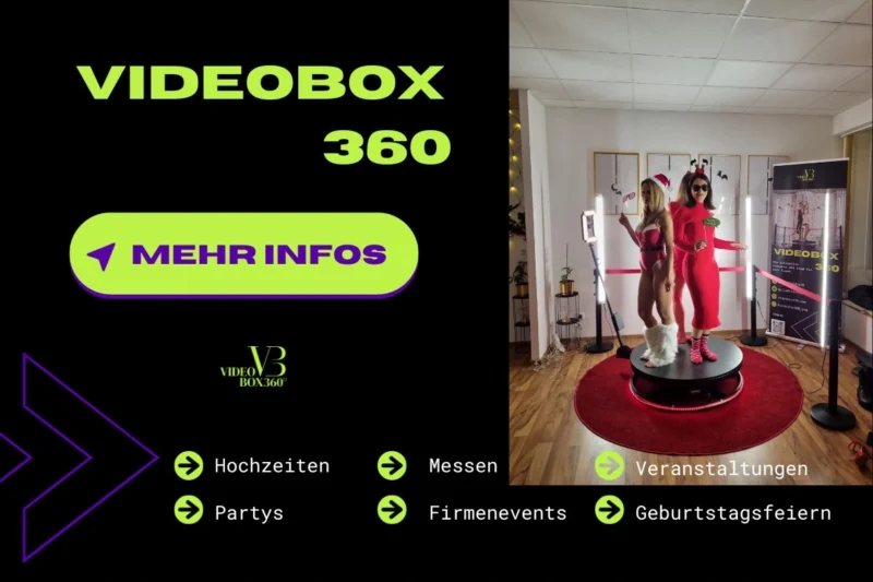 Fotobox360 Grad mieten: Die Plattform für unvergessliche Momente auf Hochzeiten, Events und Feiern.