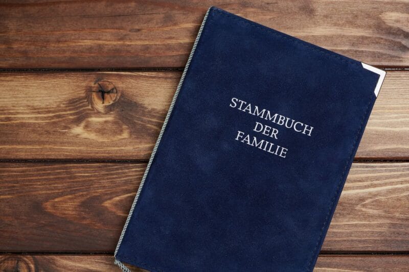 Familienstammbuch Online Kaufen