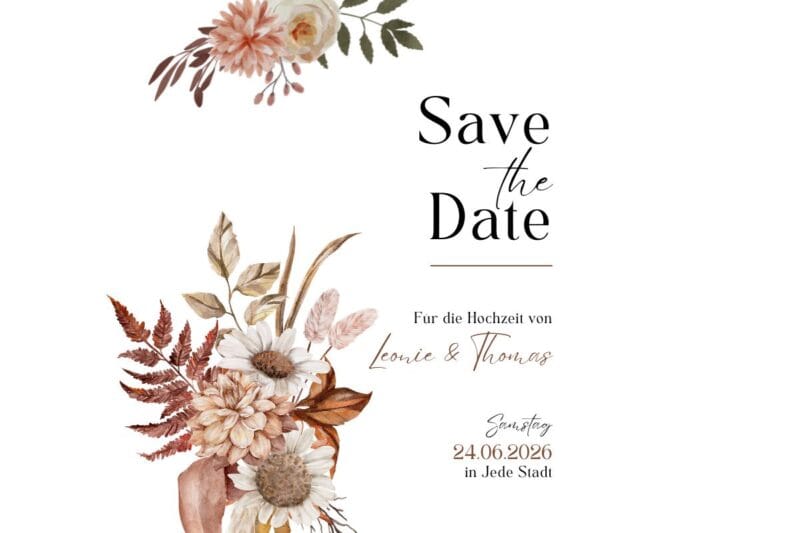 Save The Date Whatsapp Vorlage Geburtstag Save the Date WhatsApp - Kostenlose Vorlagen