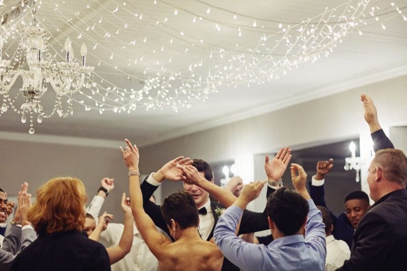 Party nach der Hochzeit