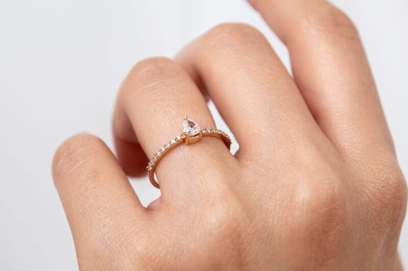 Heiratsantrag Ring