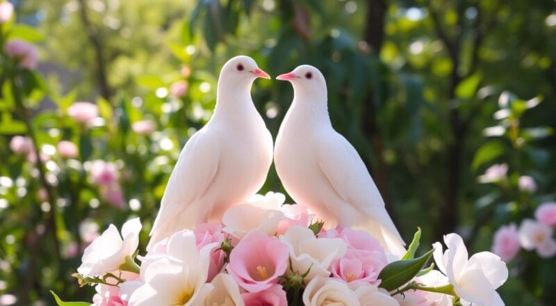 Die Tradition der Hochzeitstauben