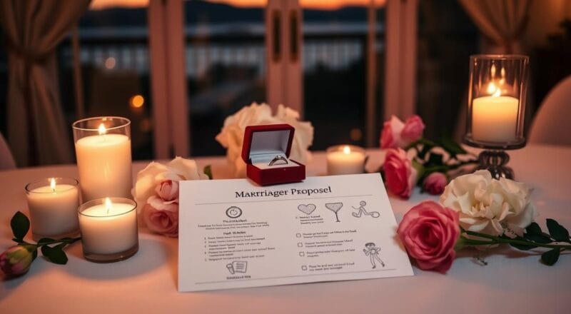 Heiratsantrag Checkliste