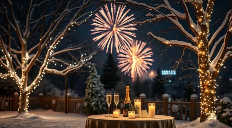 Heiratsantrag Silvester Romantik