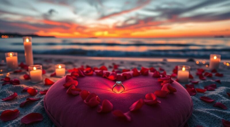 Heiratsantrag Valentinstag