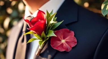 ansteckblumen bräutigam
